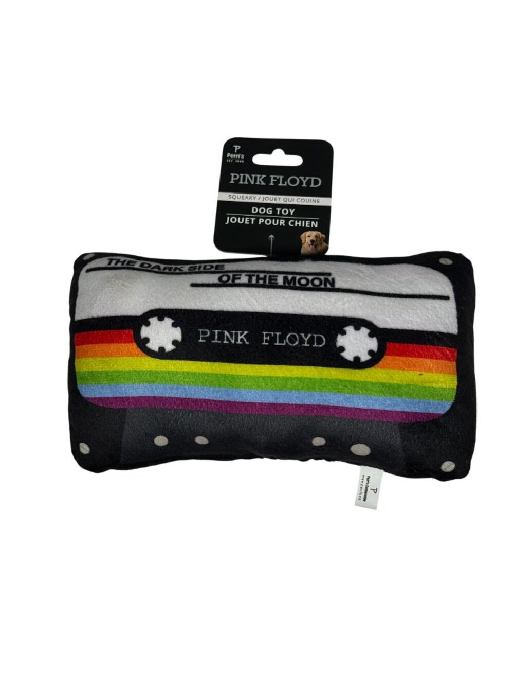 Pink Floyd Dog Toy Dark Side of the Moon Plush Squeaky